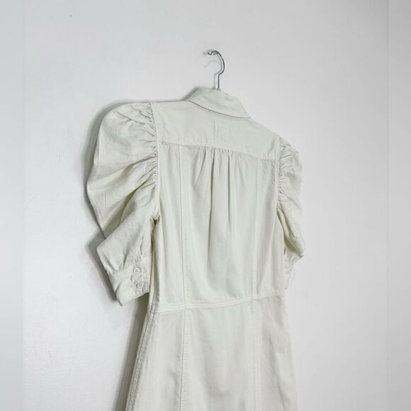 FRAME Gillian Puff Sleeve Mini Dress - Picture 11 of 13